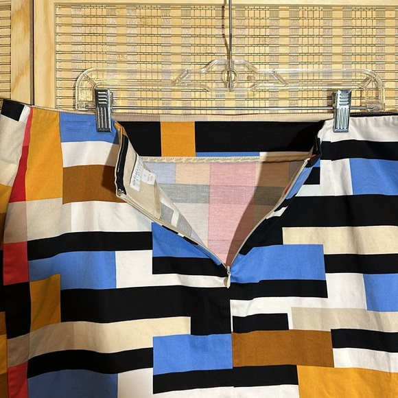 New York & Company Stretch Color Block Multicolored Pencil Skirt 18 - Picture 12 of 16